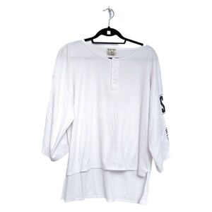 Street Closed Concepts White Oversized Tee Shirt Medium Streetwear Vintage 90s